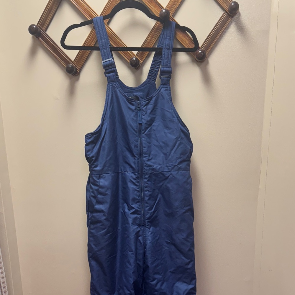 Kids Blue Snow Ski Snowboard Overalls Bibs Size XL